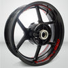 Dual Pack Inner Rim Tape Sticker Decal for MV Agusta Stradale 800 - Motorcycle stickers and decals