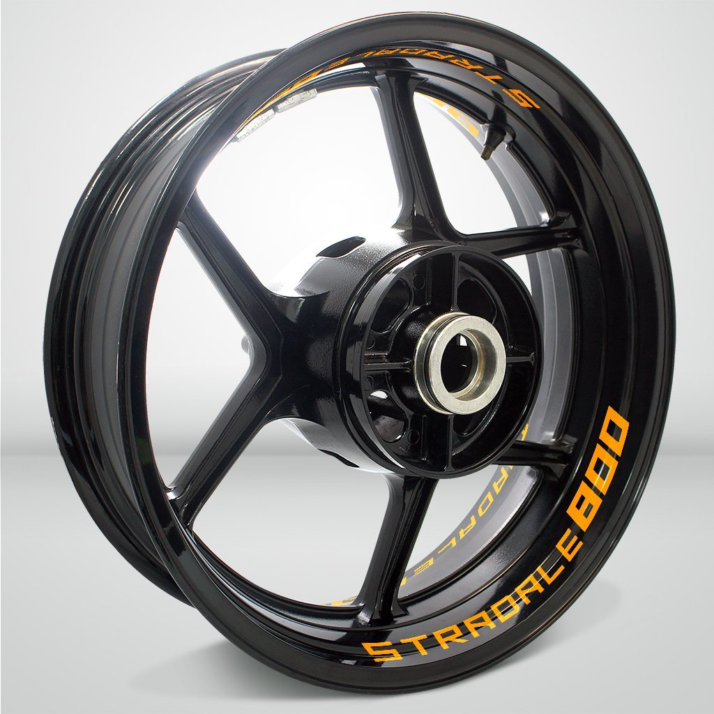 Dual Pack Inner Rim Tape Sticker Decal for MV Agusta Stradale 800 - Motorcycle stickers and decals