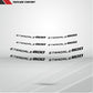 Dual Pack Inner Rim Tape Sticker Decal for MV Agusta Stradale 800 - Stickman Vinyls