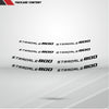 Dual Pack Inner Rim Tape Sticker Decal for MV Agusta Stradale 800 - Motorcycle stickers and decals