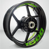 Dual Pack Inner Rim Tape Sticker Decal for Suzuki 1000 - Motorcycle stickers and decals