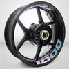 Dual Pack Inner Rim Tape Sticker Decal for Suzuki 1000 - Motorcycle stickers and decals