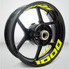 Dual Pack Inner Rim Tape Sticker Decal for Suzuki 1000 - Motorcycle stickers and decals