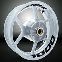 Dual Pack Inner Rim Tape Sticker Decal for Suzuki 1000 - Motorcycle stickers and decals