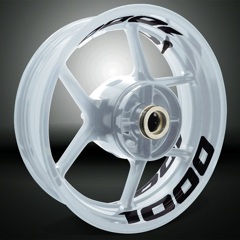 Dual Pack Inner Rim Tape Sticker Decal for Suzuki 1000 - Motorcycle stickers and decals