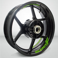 Dual Pack Inner Rim Tape Sticker Decal for Suzuki 600F - Motorcycle stickers and decals