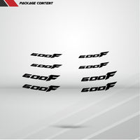 Dual Pack Inner Rim Tape Sticker Decal for Suzuki 600F - Motorcycle stickers and decals