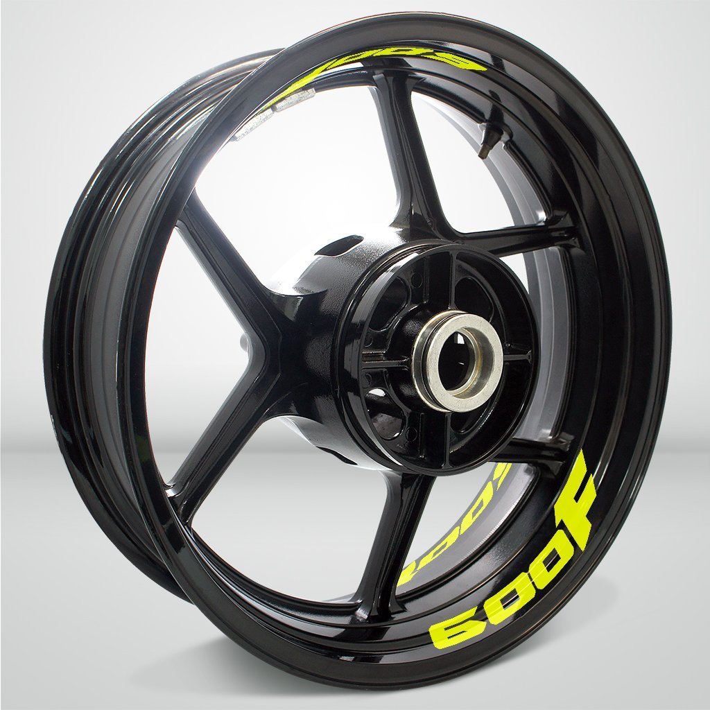 Dual Pack Inner Rim Tape Sticker Decal for Suzuki 600F - Motorcycle stickers and decals