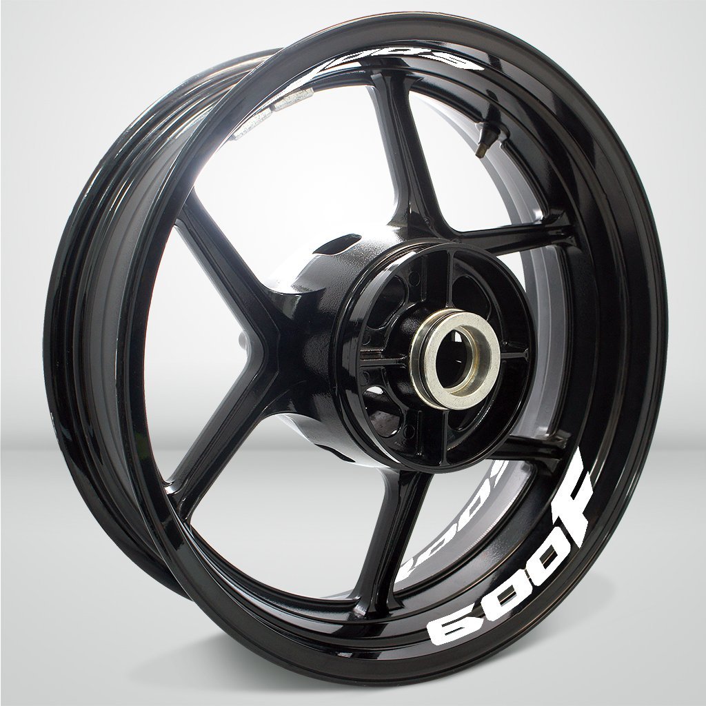 Dual Pack Inner Rim Tape Sticker Decal for Suzuki 600F - Motorcycle stickers and decals