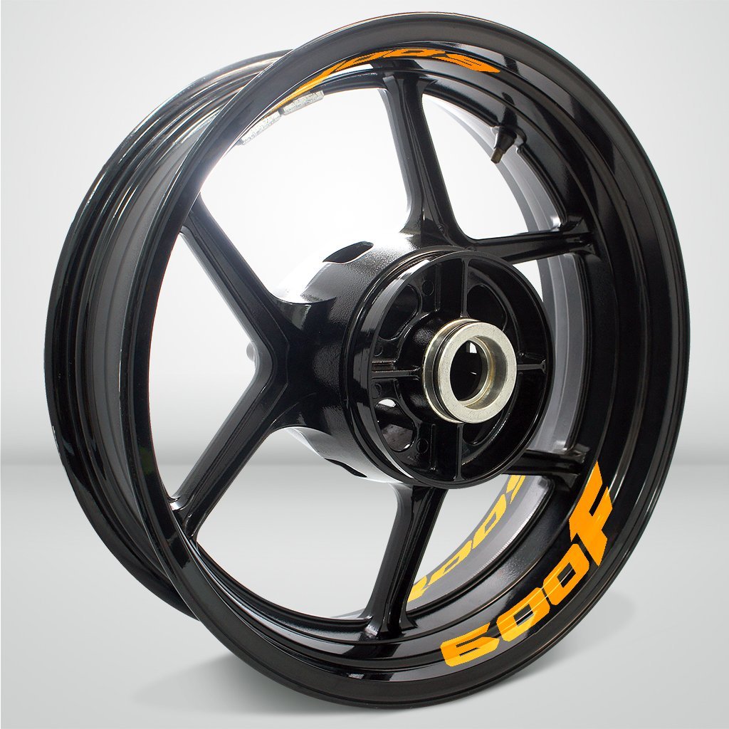 Dual Pack Inner Rim Tape Sticker Decal for Suzuki 600F - Motorcycle stickers and decals