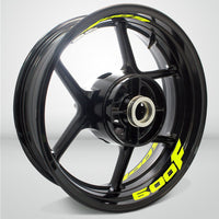 Dual Pack Inner Rim Tape Sticker Decal for Suzuki 600F - Motorcycle stickers and decals