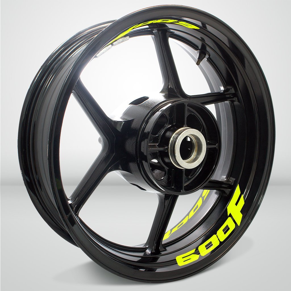 Dual Pack Inner Rim Tape Sticker Decal for Suzuki 600F - Motorcycle stickers and decals