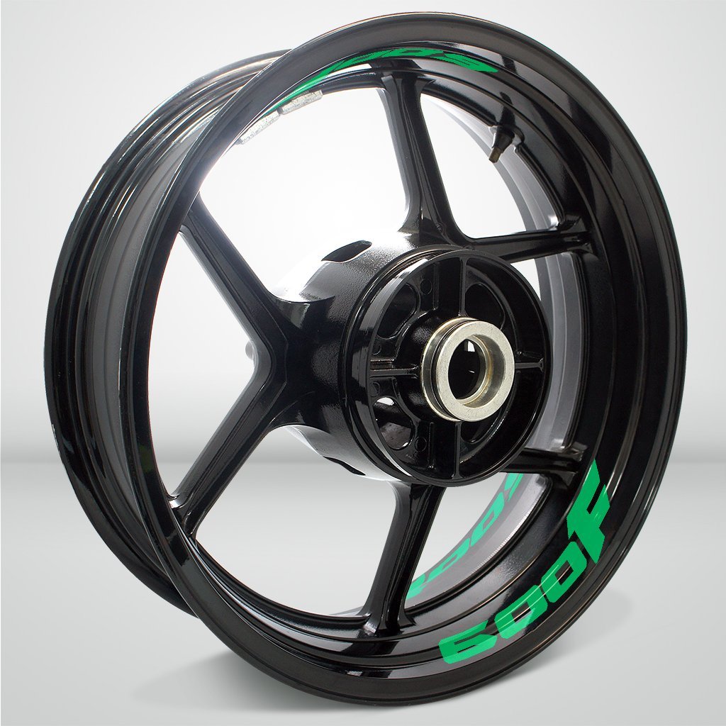 Dual Pack Inner Rim Tape Sticker Decal for Suzuki 600F - Motorcycle stickers and decals