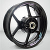 Dual Pack Inner Rim Tape Sticker Decal for Suzuki 600F - Motorcycle stickers and decals