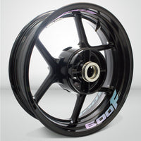Dual Pack Inner Rim Tape Sticker Decal for Suzuki 600F - Motorcycle stickers and decals