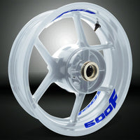 Dual Pack Inner Rim Tape Sticker Decal for Suzuki 600F - Motorcycle stickers and decals