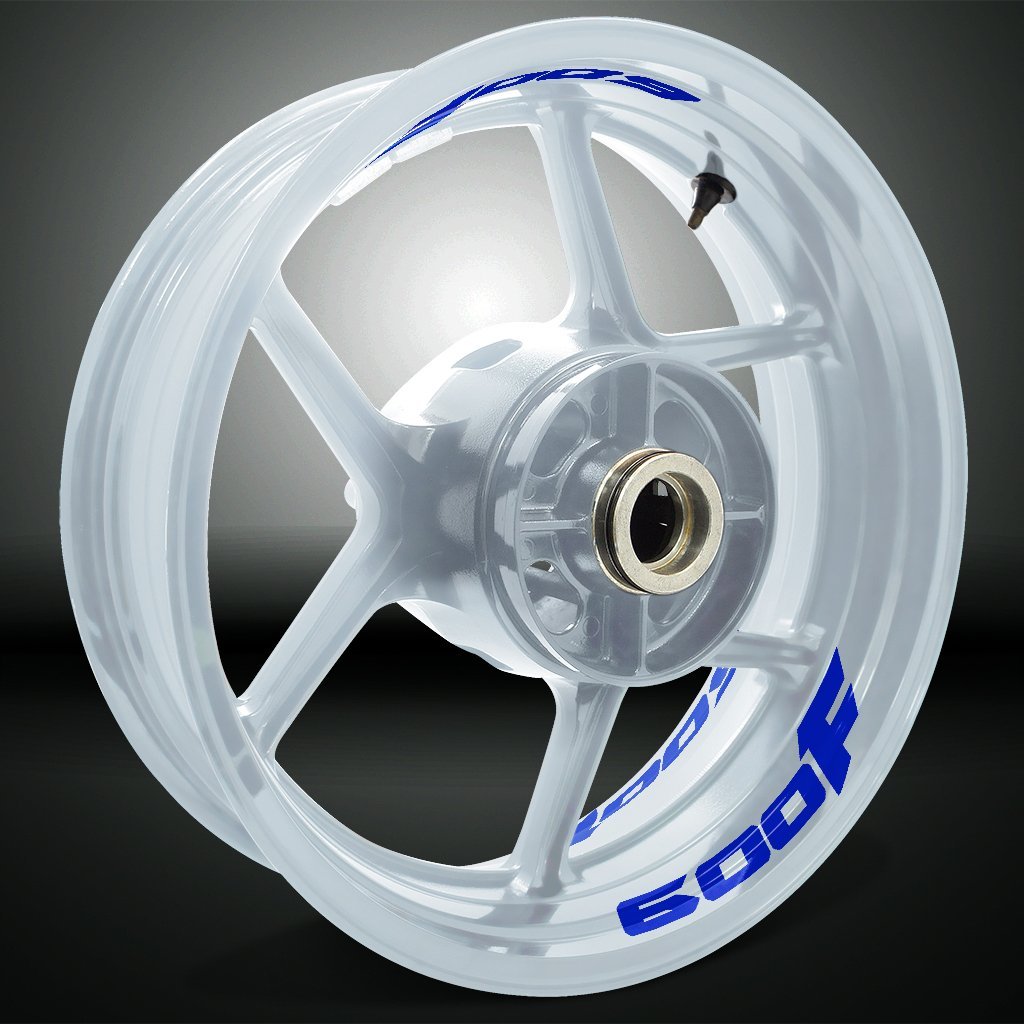 Dual Pack Inner Rim Tape Sticker Decal for Suzuki 600F - Motorcycle stickers and decals