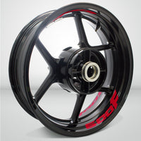 Dual Pack Inner Rim Tape Sticker Decal for Suzuki 600F - Motorcycle stickers and decals