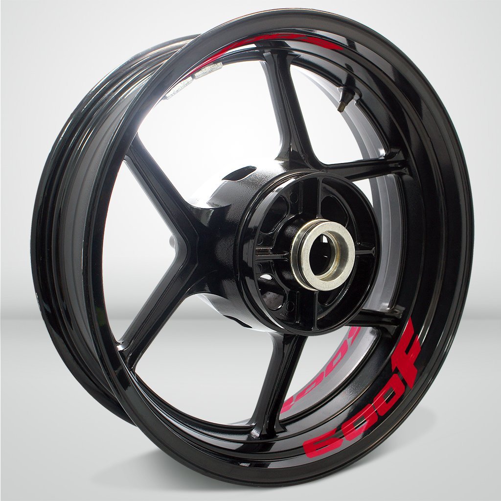 Dual Pack Inner Rim Tape Sticker Decal for Suzuki 600F - Motorcycle stickers and decals