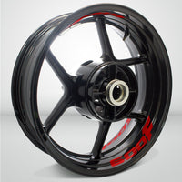 Dual Pack Inner Rim Tape Sticker Decal for Suzuki 600F - Motorcycle stickers and decals