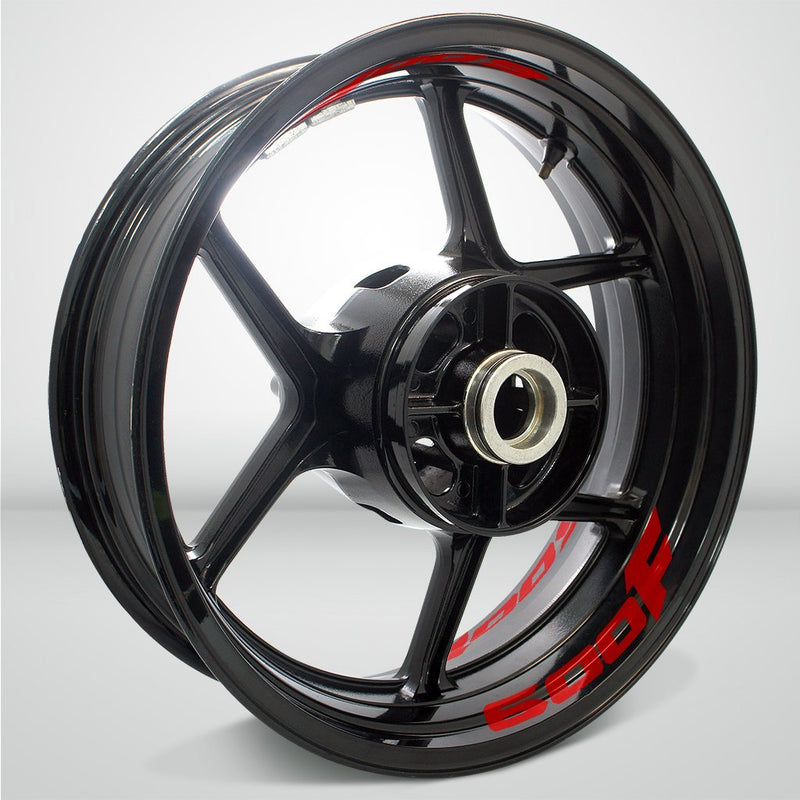 Dual Pack Inner Rim Tape Sticker Decal for Suzuki 600F - Motorcycle stickers and decals