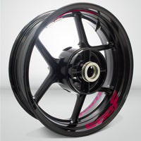 Dual Pack Inner Rim Tape Sticker Decal for Suzuki 600F - Motorcycle stickers and decals