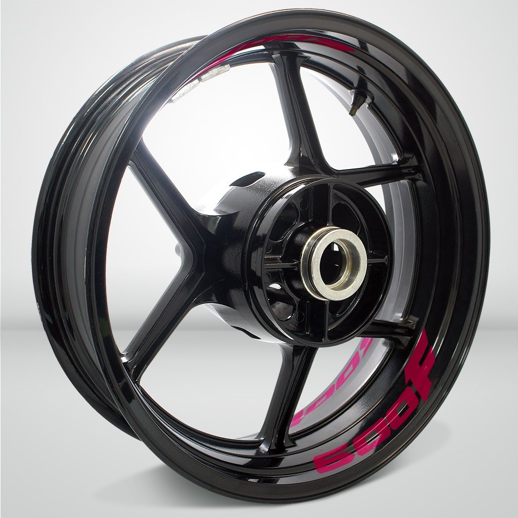 Dual Pack Inner Rim Tape Sticker Decal for Suzuki 600F - Motorcycle stickers and decals