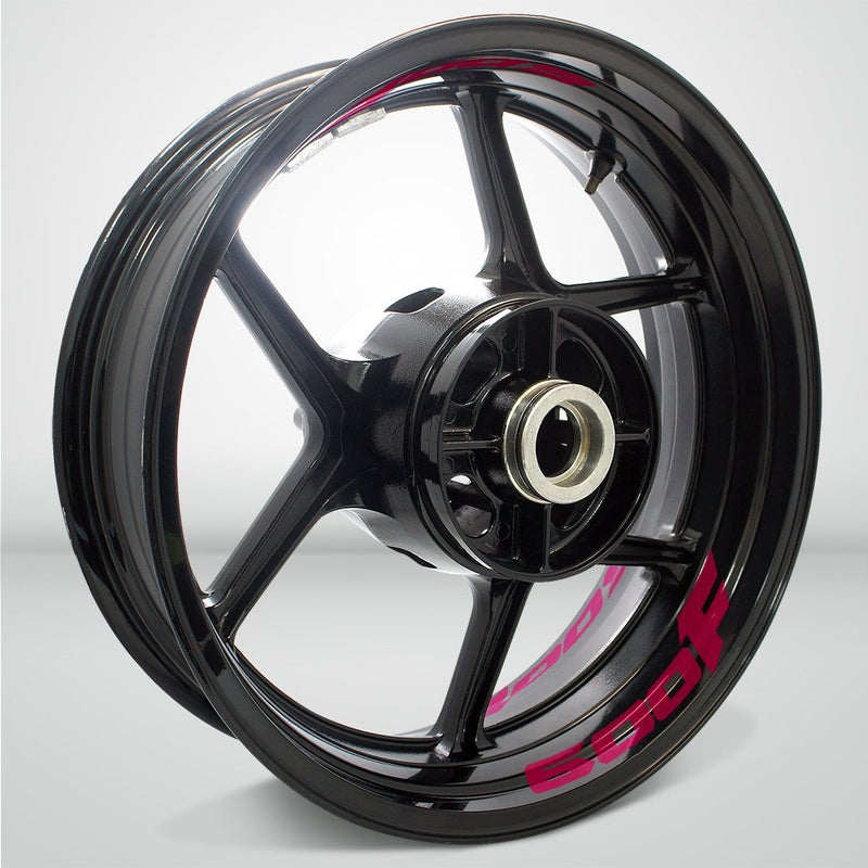 Dual Pack Inner Rim Tape Sticker Decal for Suzuki 600F - Motorcycle stickers and decals