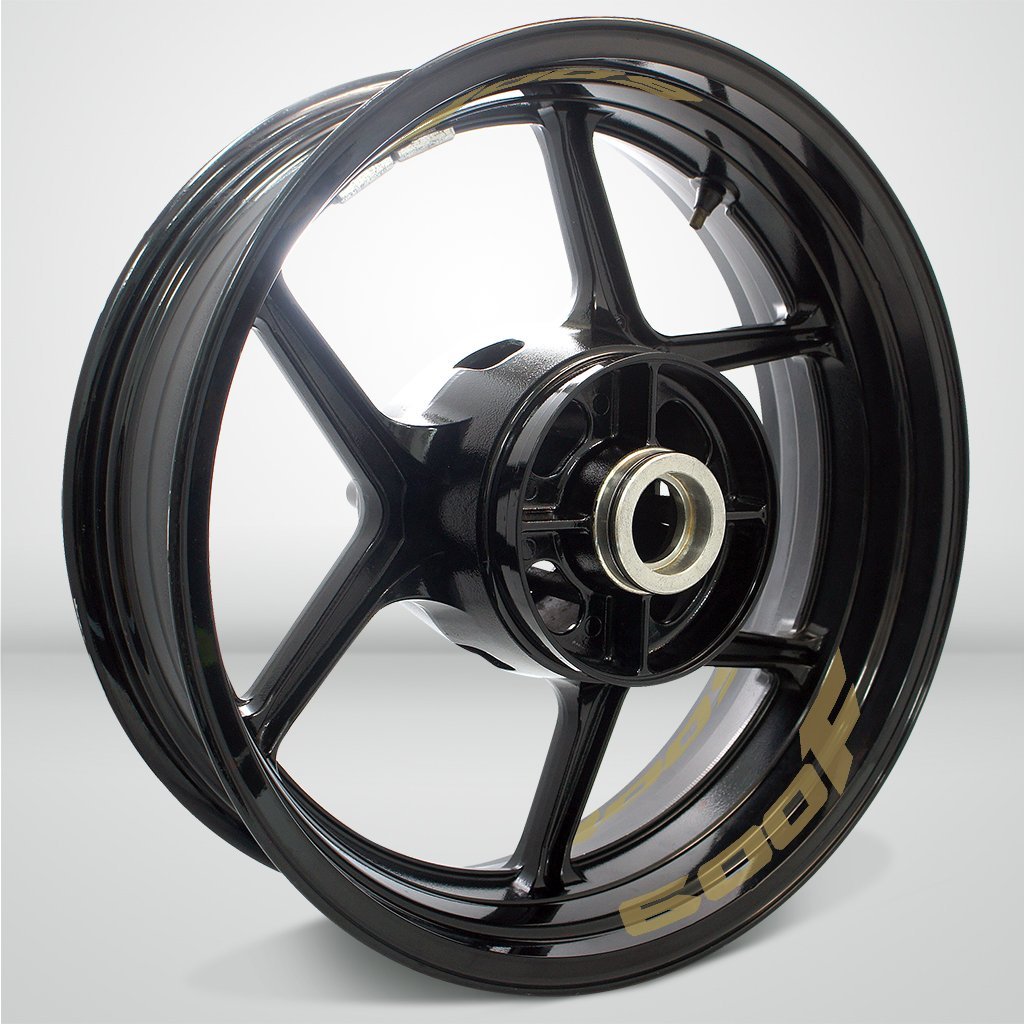 Dual Pack Inner Rim Tape Sticker Decal for Suzuki 600F - Motorcycle stickers and decals