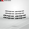 Dual Pack Inner Rim Tape Sticker Decal for Suzuki B-King - Motorcycle stickers and decals