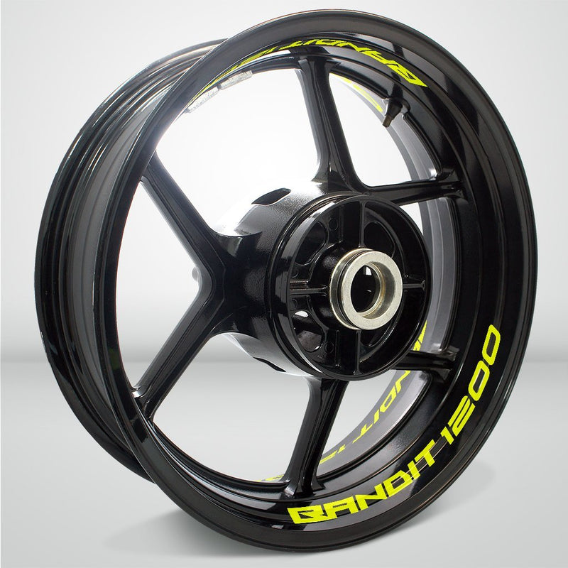 Dual Pack Inner Rim Tape Sticker Decal for Suzuki Bandit 1200 - Motorcycle stickers and decals