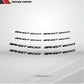 Dual Pack Inner Rim Tape Sticker Decal for Suzuki Bandit 600 - Stickman Vinyls