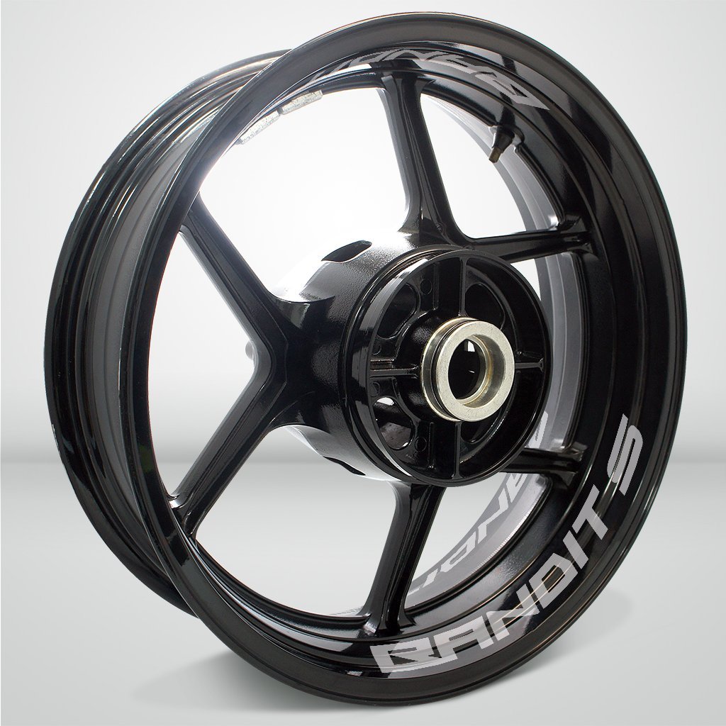 Dual Pack Inner Rim Tape Sticker Decal for Suzuki Bandit S - Motorcycle stickers and decals