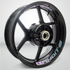Dual Pack Inner Rim Tape Sticker Decal for Suzuki Bandit S - Motorcycle stickers and decals