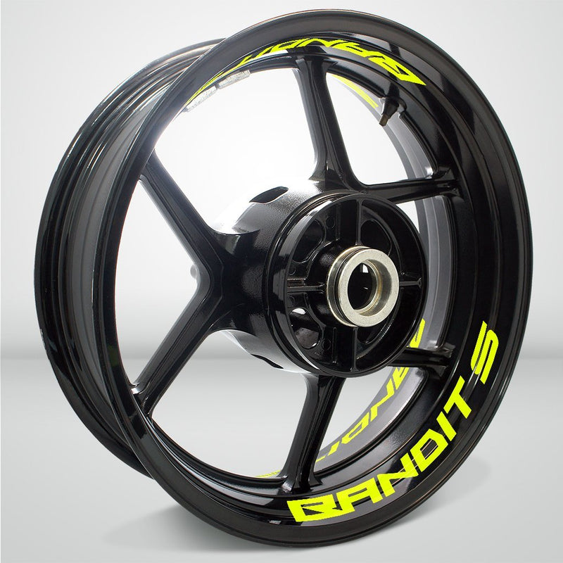 Dual Pack Inner Rim Tape Sticker Decal for Suzuki Bandit S - Motorcycle stickers and decals