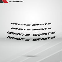 Dual Pack Inner Rim Tape Sticker Decal for Suzuki Bandit S - Motorcycle stickers and decals