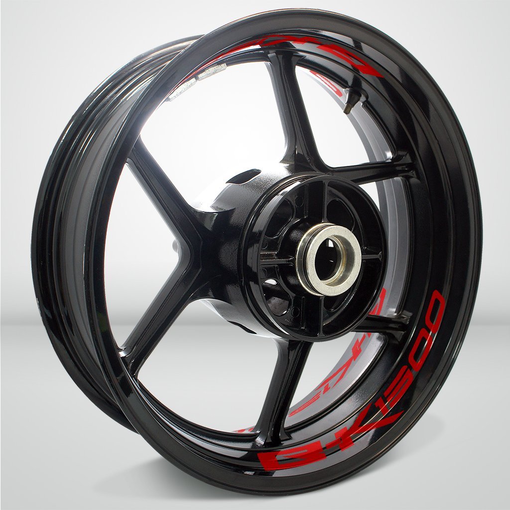 Dual Pack Inner Rim Tape Sticker Decal for Suzuki BK 1300 for B-King - Motorcycle stickers and decals
