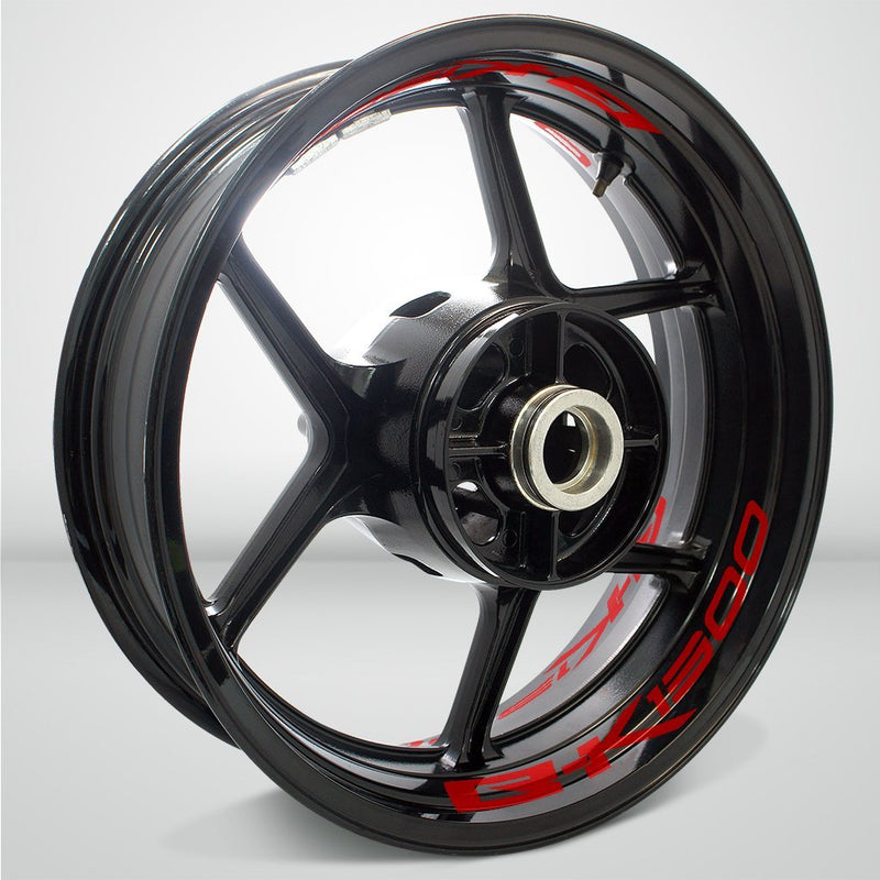 Dual Pack Inner Rim Tape Sticker Decal for Suzuki BK 1300 for B-King - Motorcycle stickers and decals