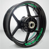 Dual Pack Inner Rim Tape Sticker Decal for Suzuki BK 1300 for B-King - Motorcycle stickers and decals