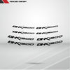 Dual Pack Inner Rim Tape Sticker Decal for Suzuki BK 1300 for B-King - Motorcycle stickers and decals
