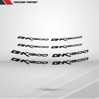 Dual Pack Inner Rim Tape Sticker Decal for Suzuki BK 1300 for B-King - Motorcycle stickers and decals