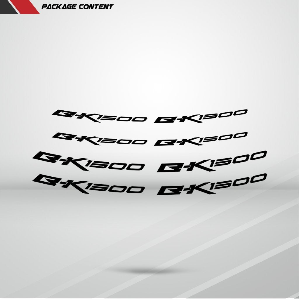 Dual Pack Inner Rim Tape Sticker Decal for Suzuki BK 1300 for B-King - Motorcycle stickers and decals