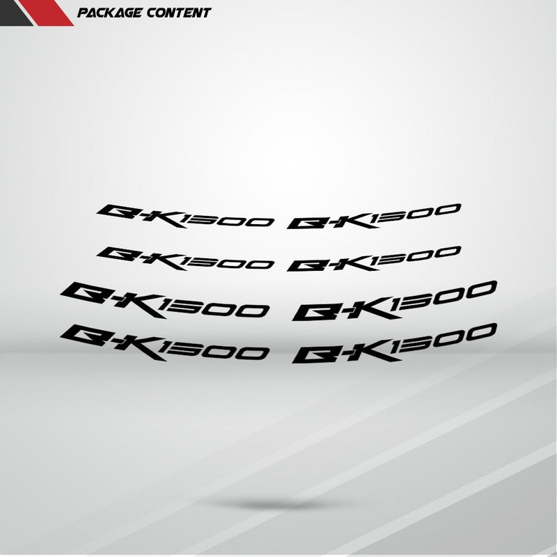 Dual Pack Inner Rim Tape Sticker Decal for Suzuki BK 1300 for B-King - Motorcycle stickers and decals