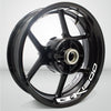 Dual Pack Inner Rim Tape Sticker Decal for Suzuki BK 1300 for B-King - Motorcycle stickers and decals