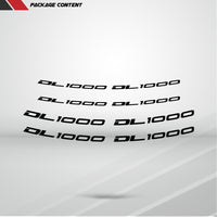 Dual Pack Inner Rim Tape Sticker Decal for Suzuki DL 1000 - Motorcycle stickers and decals