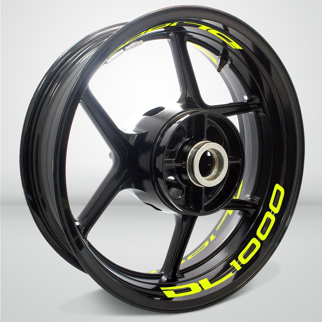 Dual Pack Inner Rim Tape Sticker Decal for Suzuki DL 1000 - Motorcycle stickers and decals