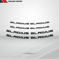 Dual Pack Inner Rim Tape Sticker Decal for Suzuki Gladius - Motorcycle stickers and decals
