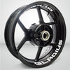 Dual Pack Inner Rim Tape Sticker Decal for Suzuki Gladius - Motorcycle stickers and decals