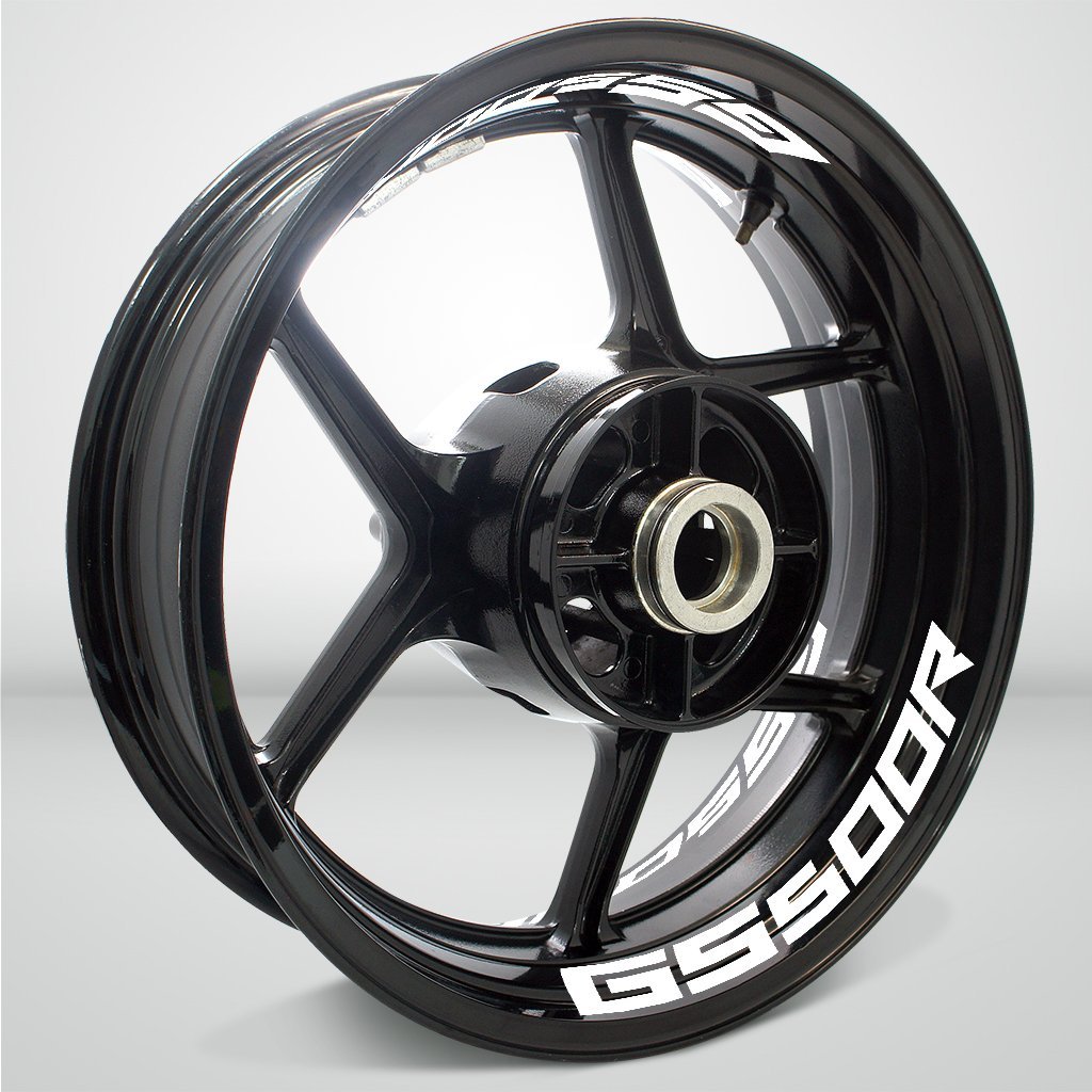 Dual Pack Inner Rim Tape Sticker Decal for Suzuki GS 500R - Motorcycle stickers and decals