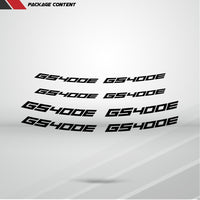 Dual Pack Inner Rim Tape Sticker Decal for Suzuki GS400E Slingshot - Motorcycle stickers and decals